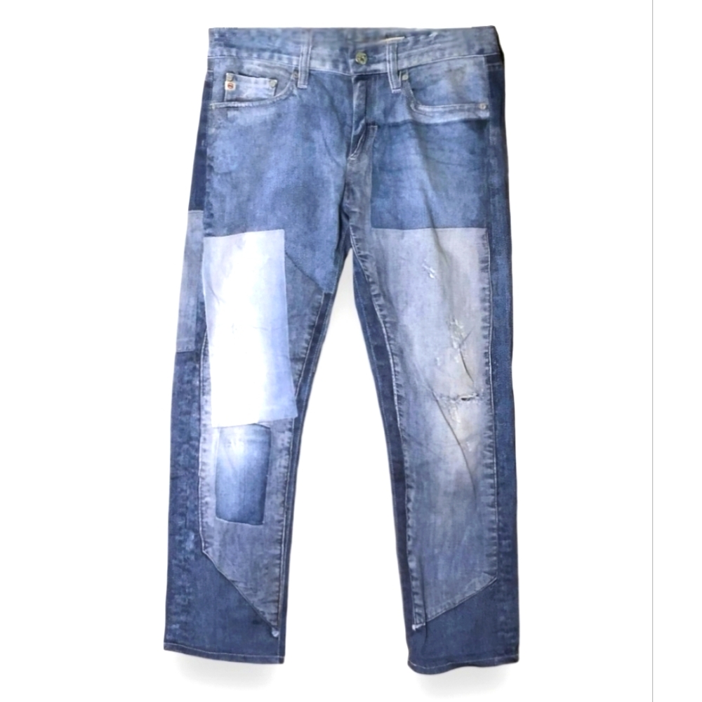AG digital luxe denim drew boyfriend jeans 26